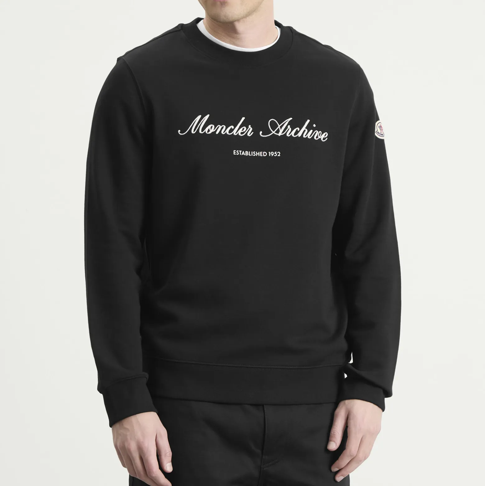Moncler Archive Embroidered Logo Sweatshirt
