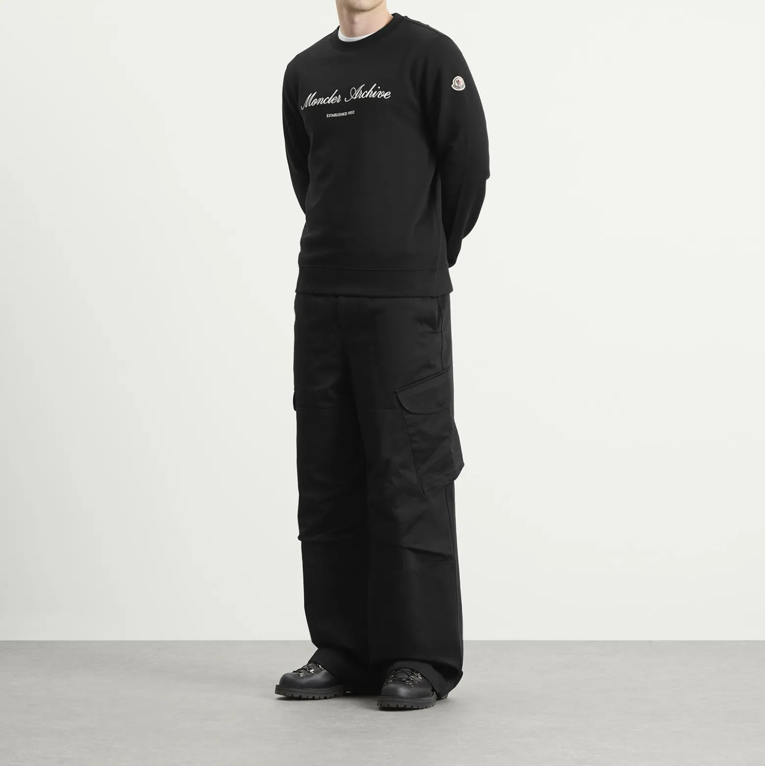 Moncler Archive Embroidered Logo Sweatshirt