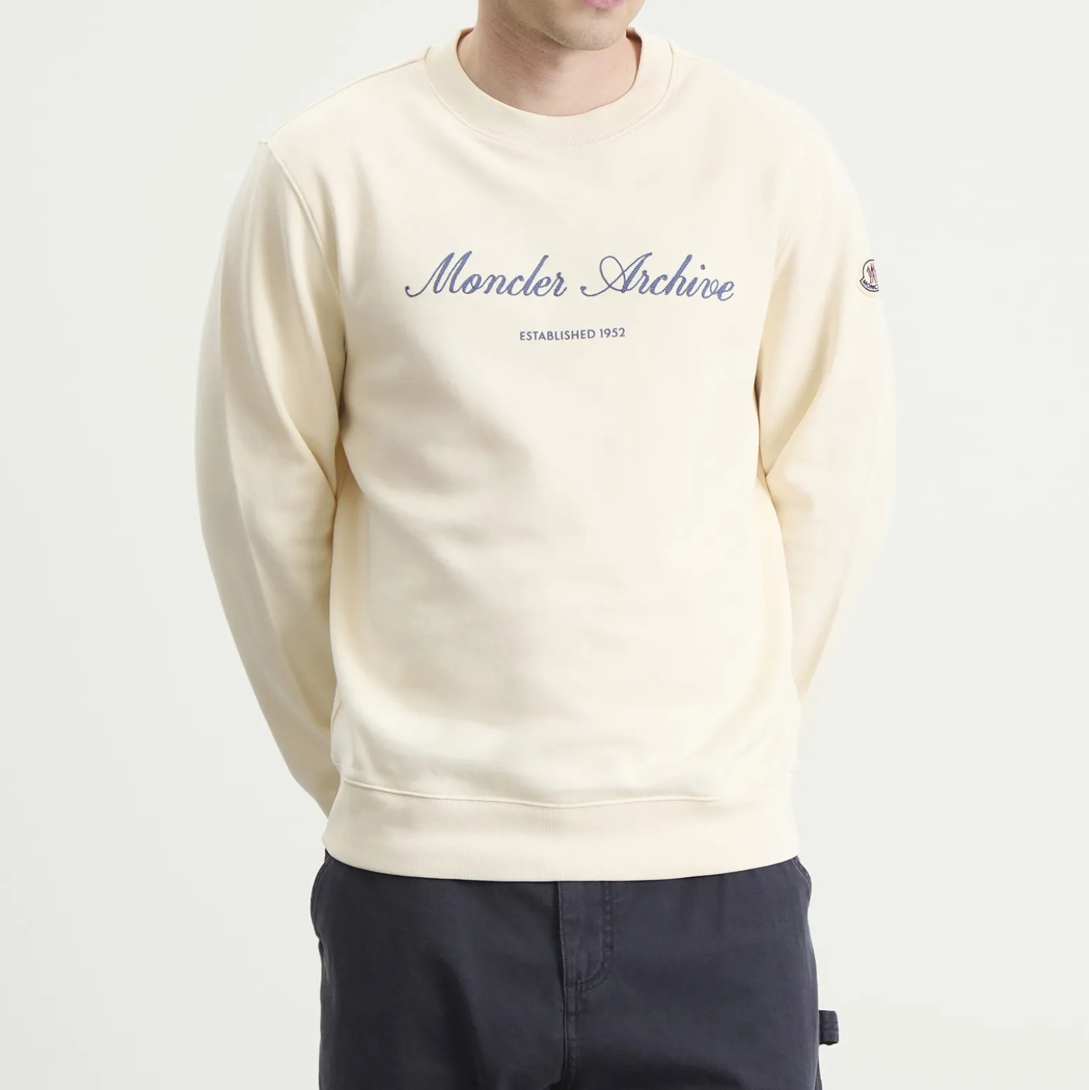 Moncler Archive Embroidered Logo Sweatshirt