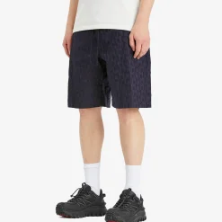 Moncler Cotton Monogram Jacquard Shorts