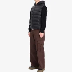 Moncler Hybrid Zip Through Hooded Jacket