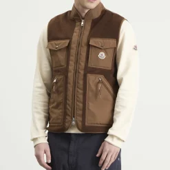 Moncler Karakai Teddy Fleece Vest