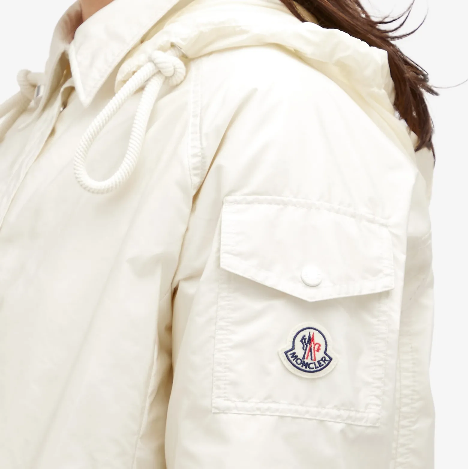 Moncler Lightweight Nylon Shirt Jacket