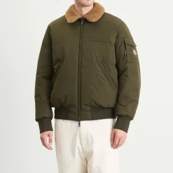 Moncler Maulevrier Bomber Reversible Teddy Jacket