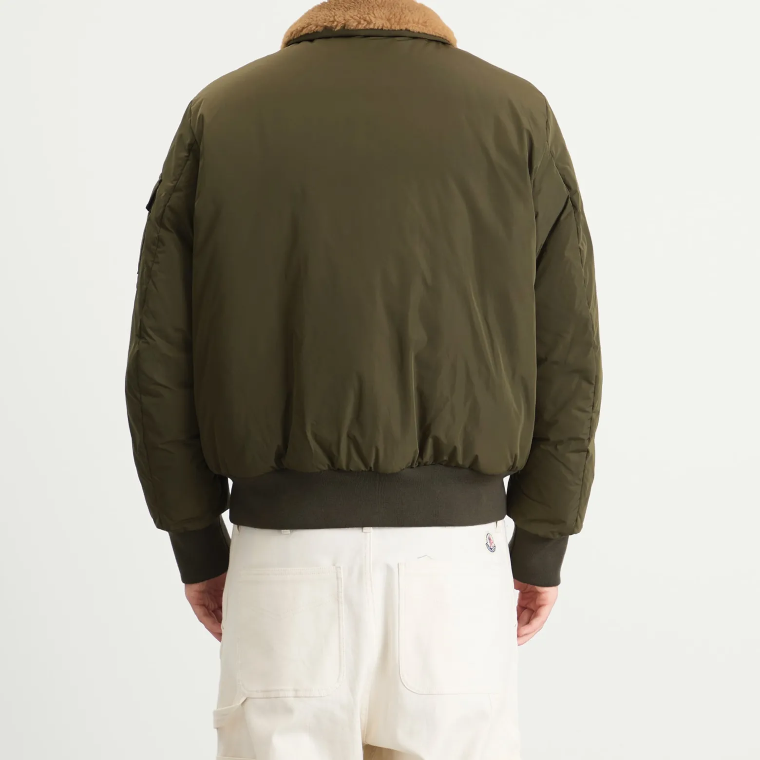 Moncler Maulevrier Bomber Reversible Teddy Jacket