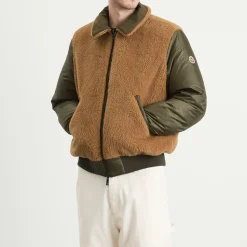 Moncler Maulevrier Bomber Reversible Teddy Jacket