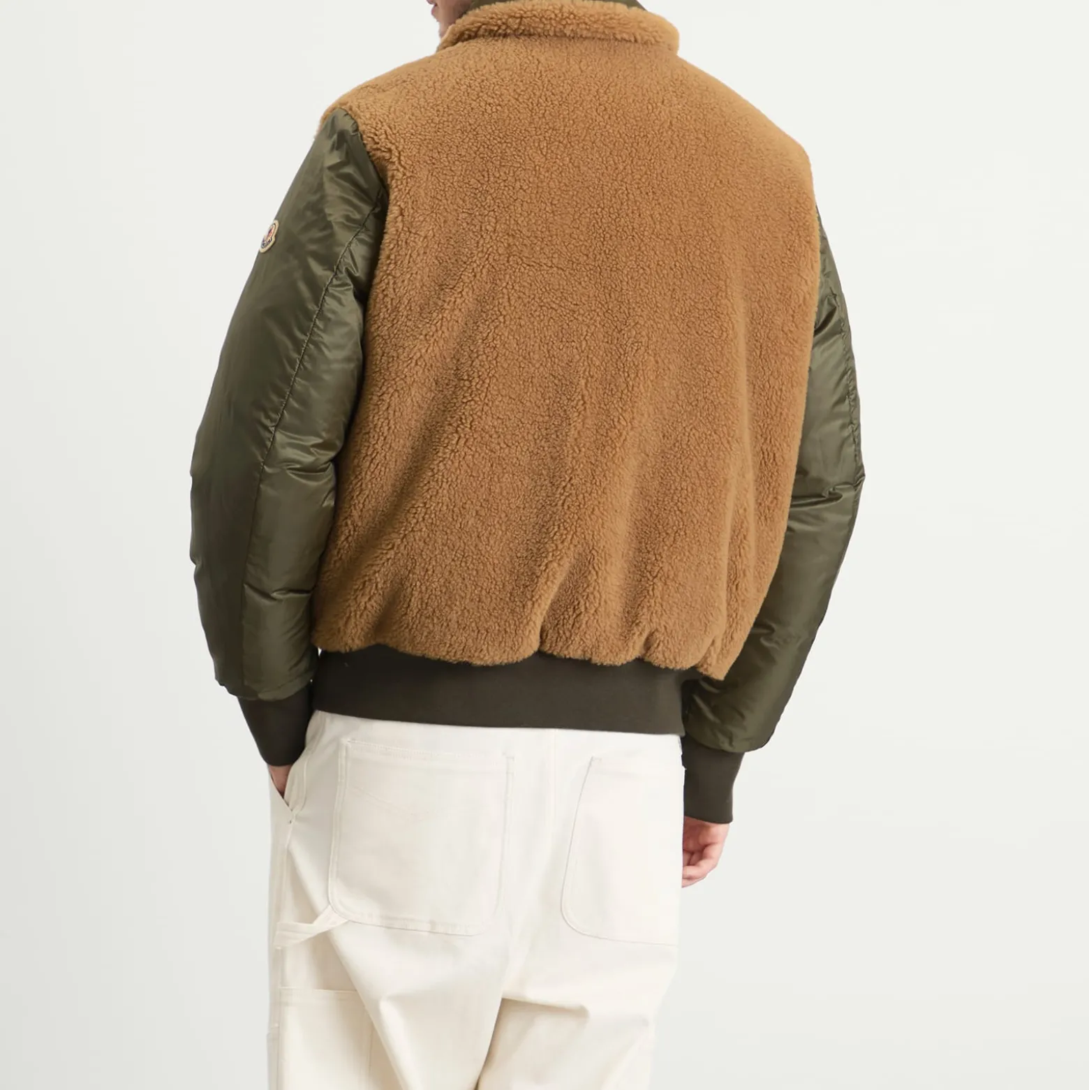 Moncler Maulevrier Bomber Reversible Teddy Jacket