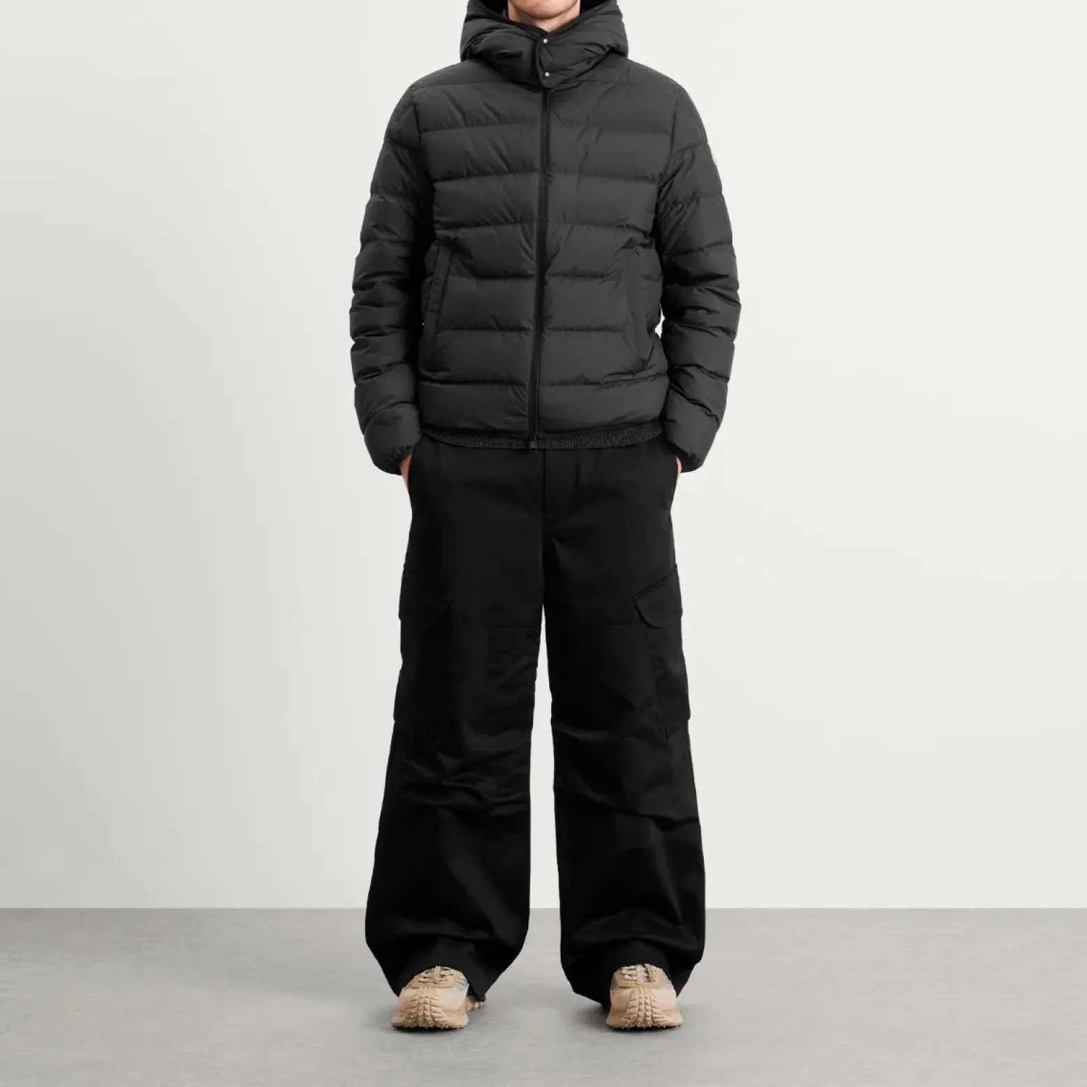 Moncler Montbrocq Jacket Tape Logo Seam