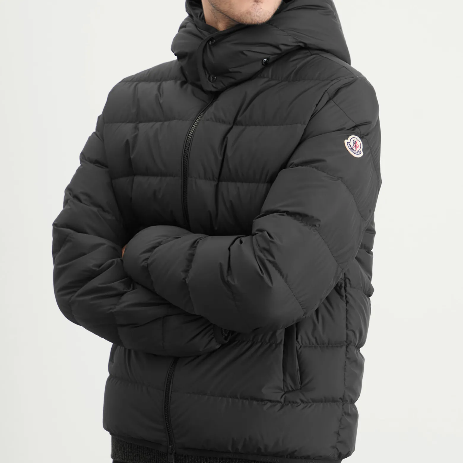 Moncler Montbrocq Jacket Tape Logo Seam