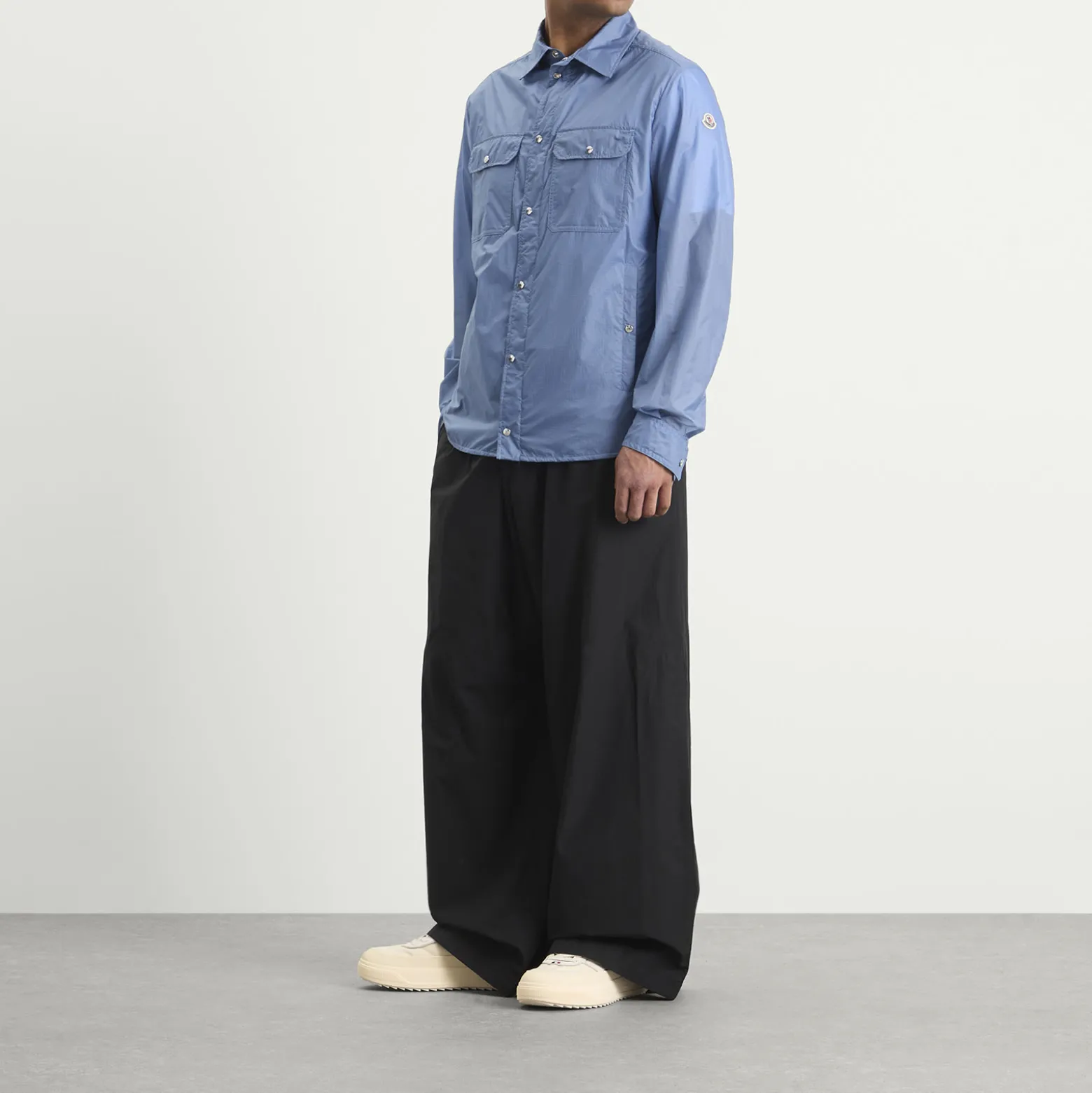 Moncler Nylon Ripstop Shirt Jacket