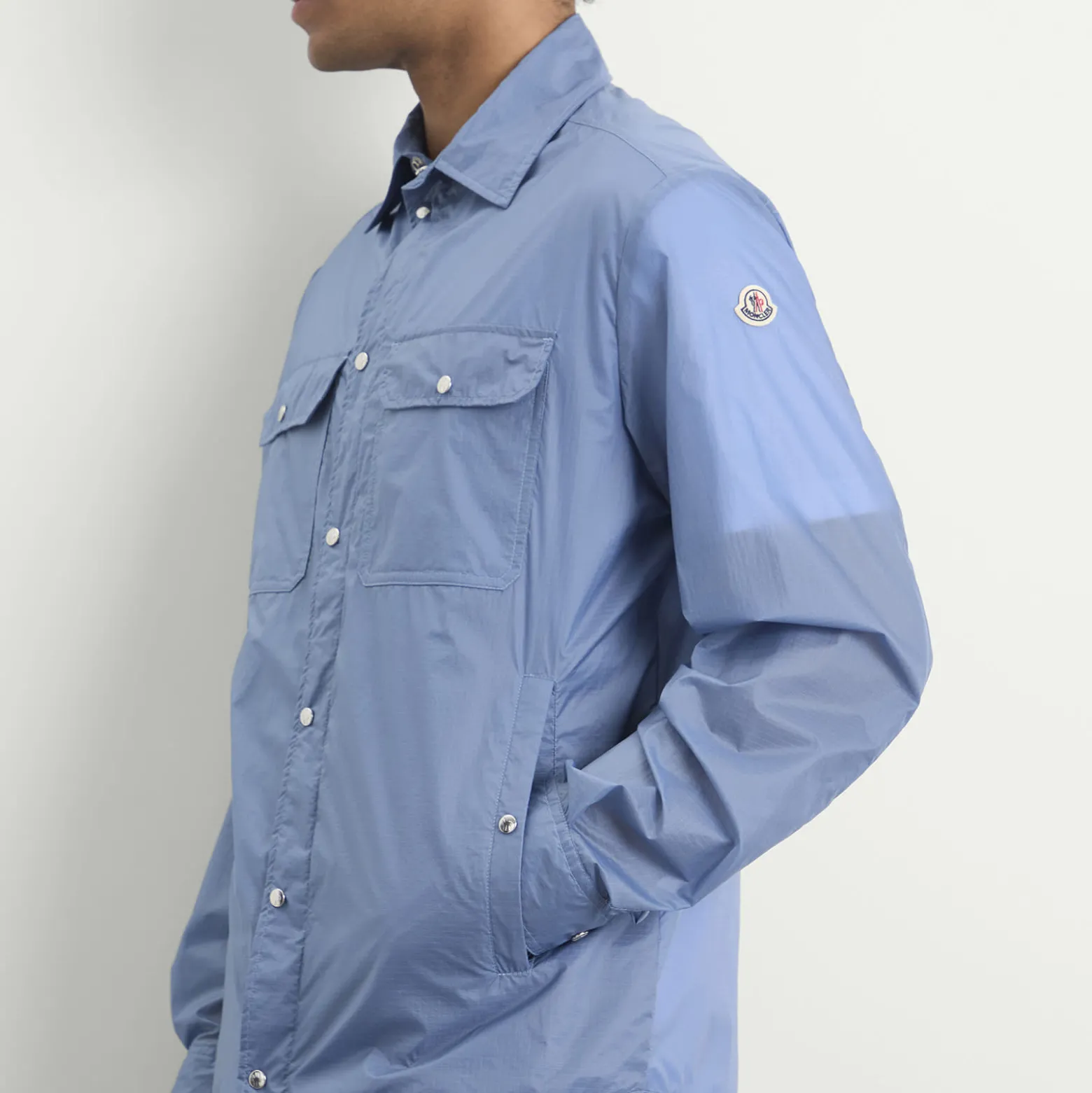Moncler Nylon Ripstop Shirt Jacket