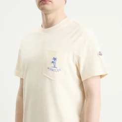 Moncler Palm Logo Pocket T-Shirt