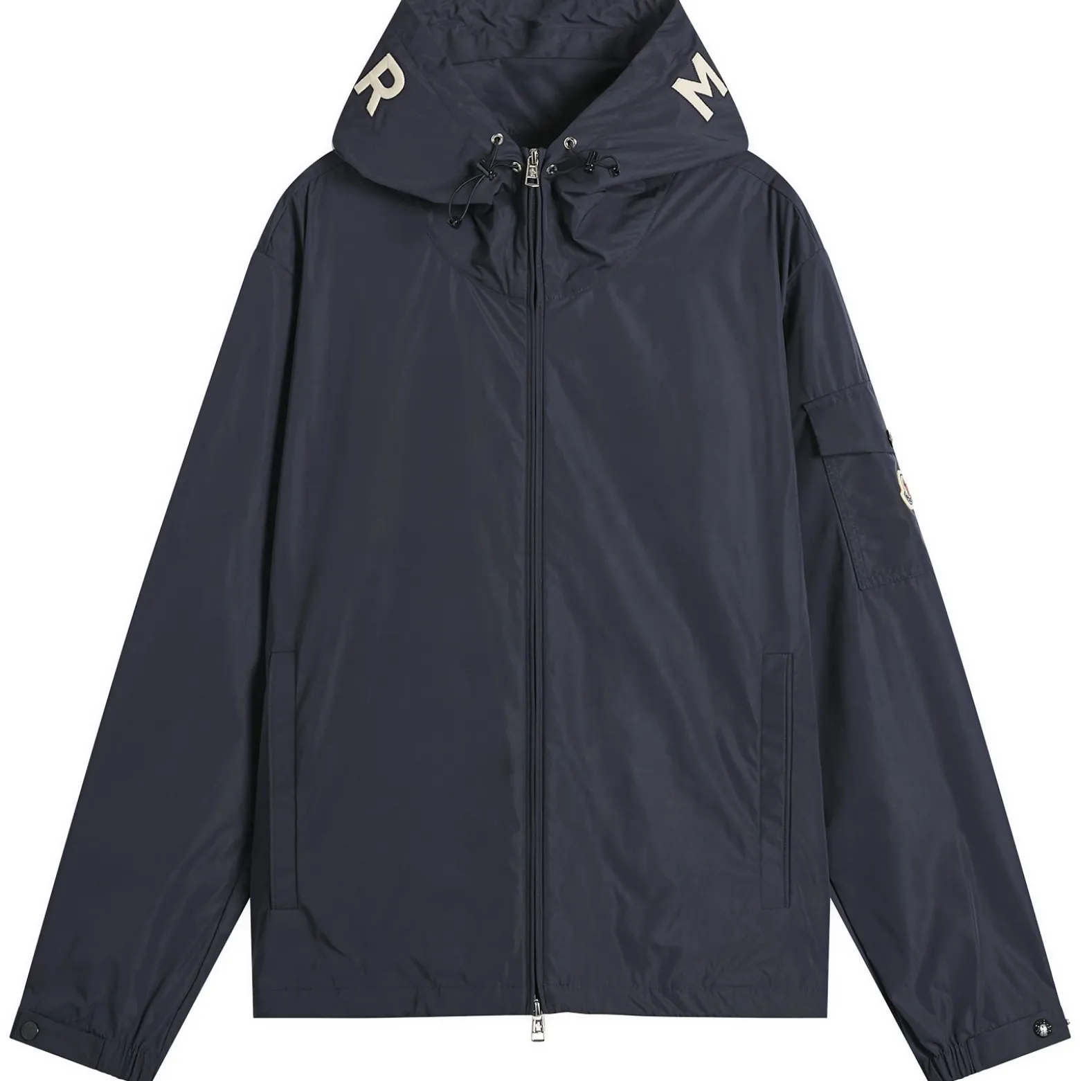 Moncler Sassiere Light Weight Logo Hooded Jacket