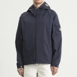Moncler Sassiere Light Weight Logo Hooded Jacket