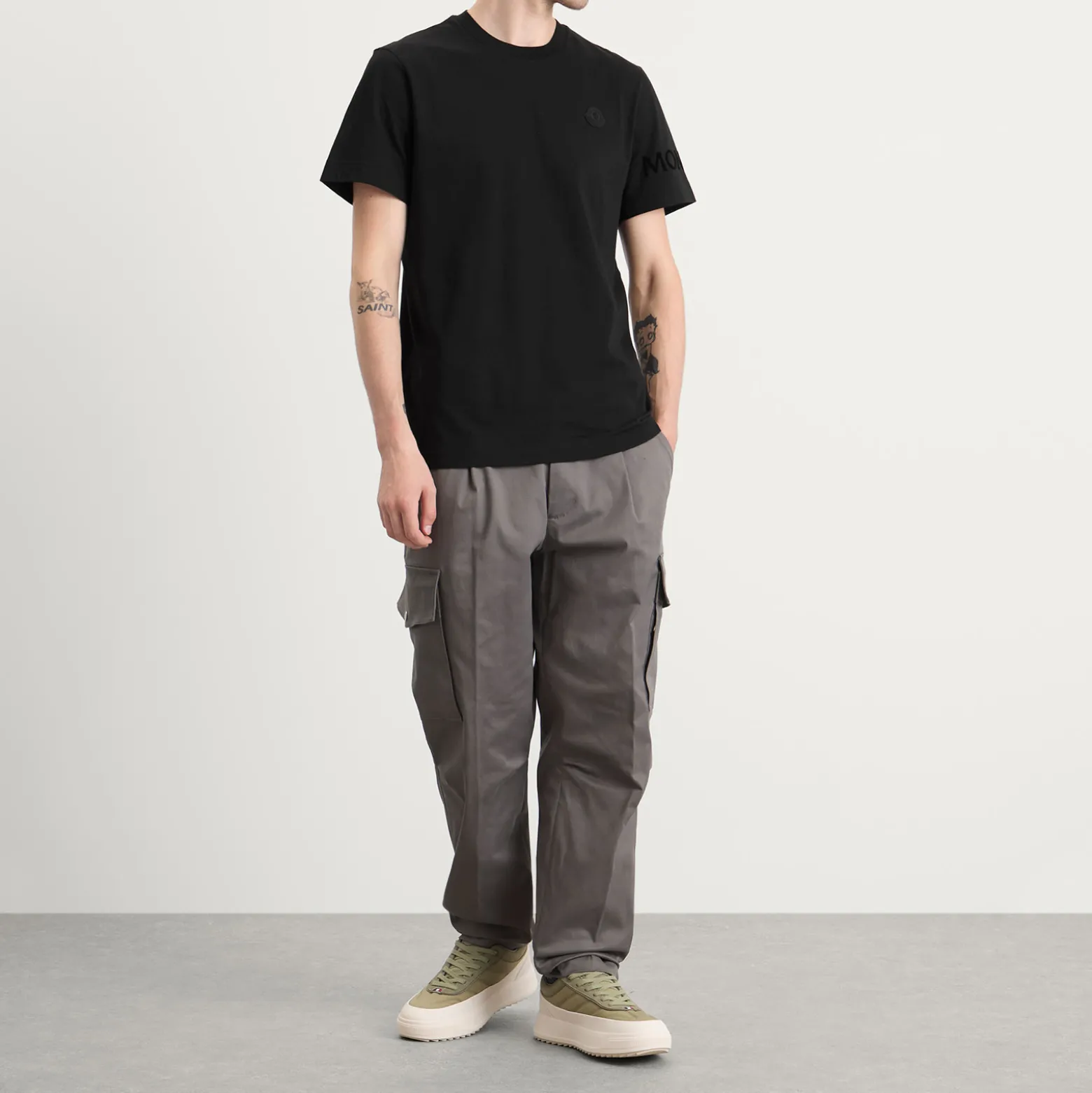 Moncler Short Sleeve Cotton T-Shirt