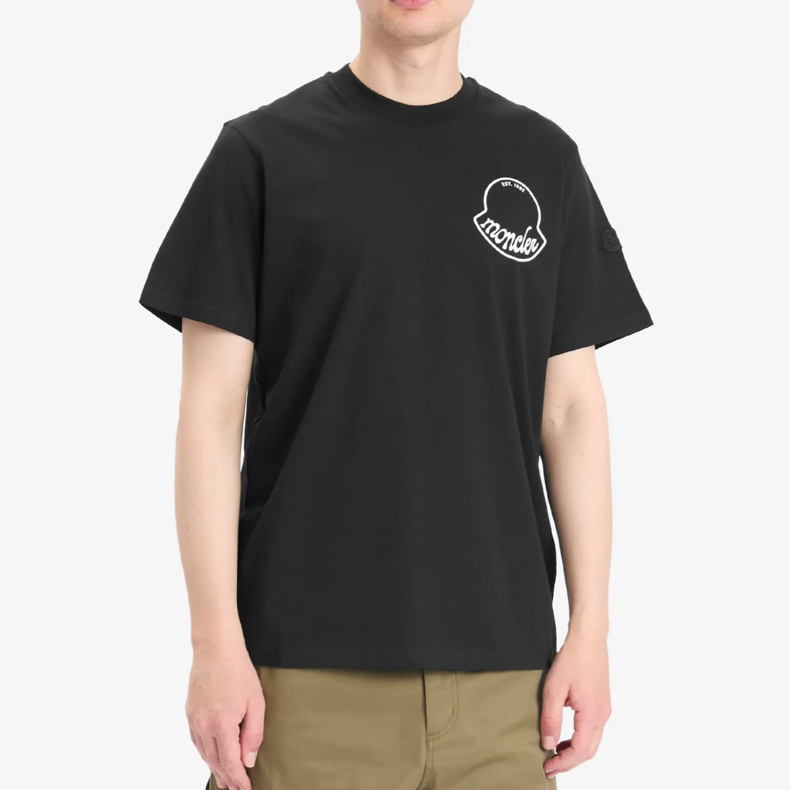 Moncler Short Sleeve Logo T-Shirt