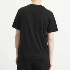 Moncler Stripe Logo Short Sleeve T-Shirt