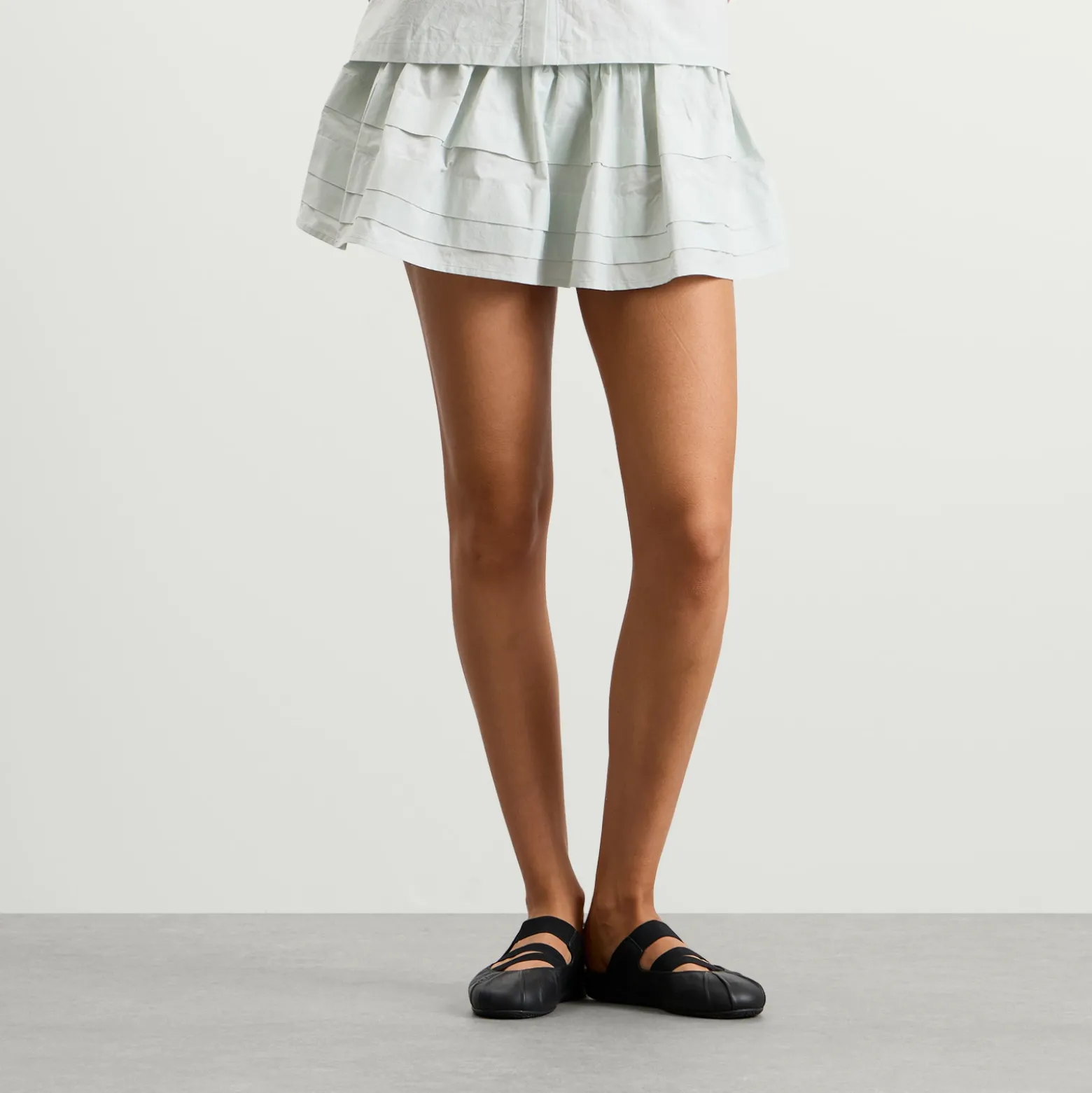 My Mum Made It Pleat Mini Skirt