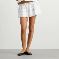 My Mum Made It Pleat Mini Skirt