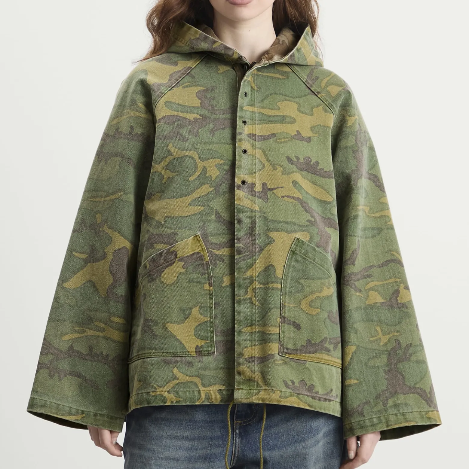 Needles Reversible Hooded Coat