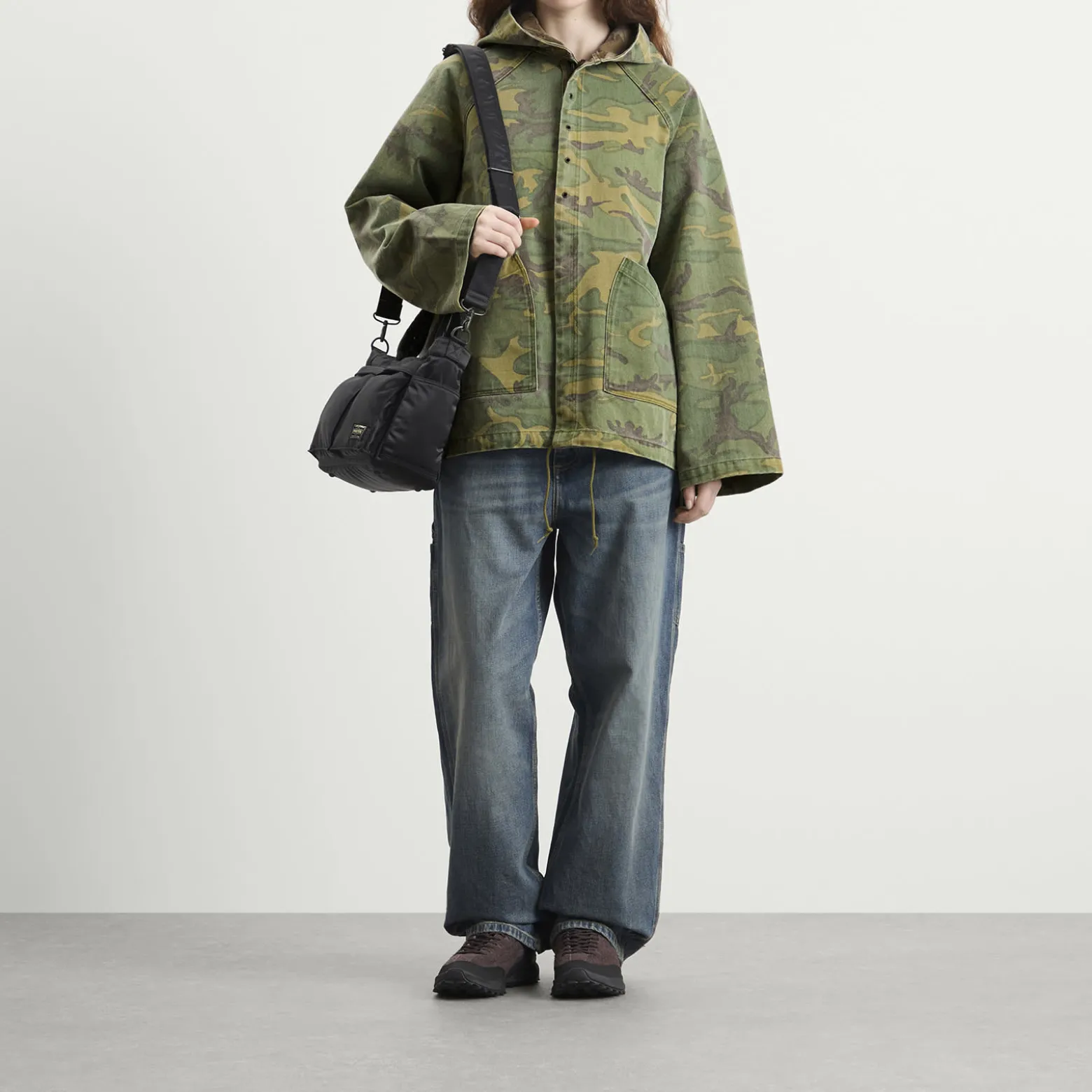 Needles Reversible Hooded Coat