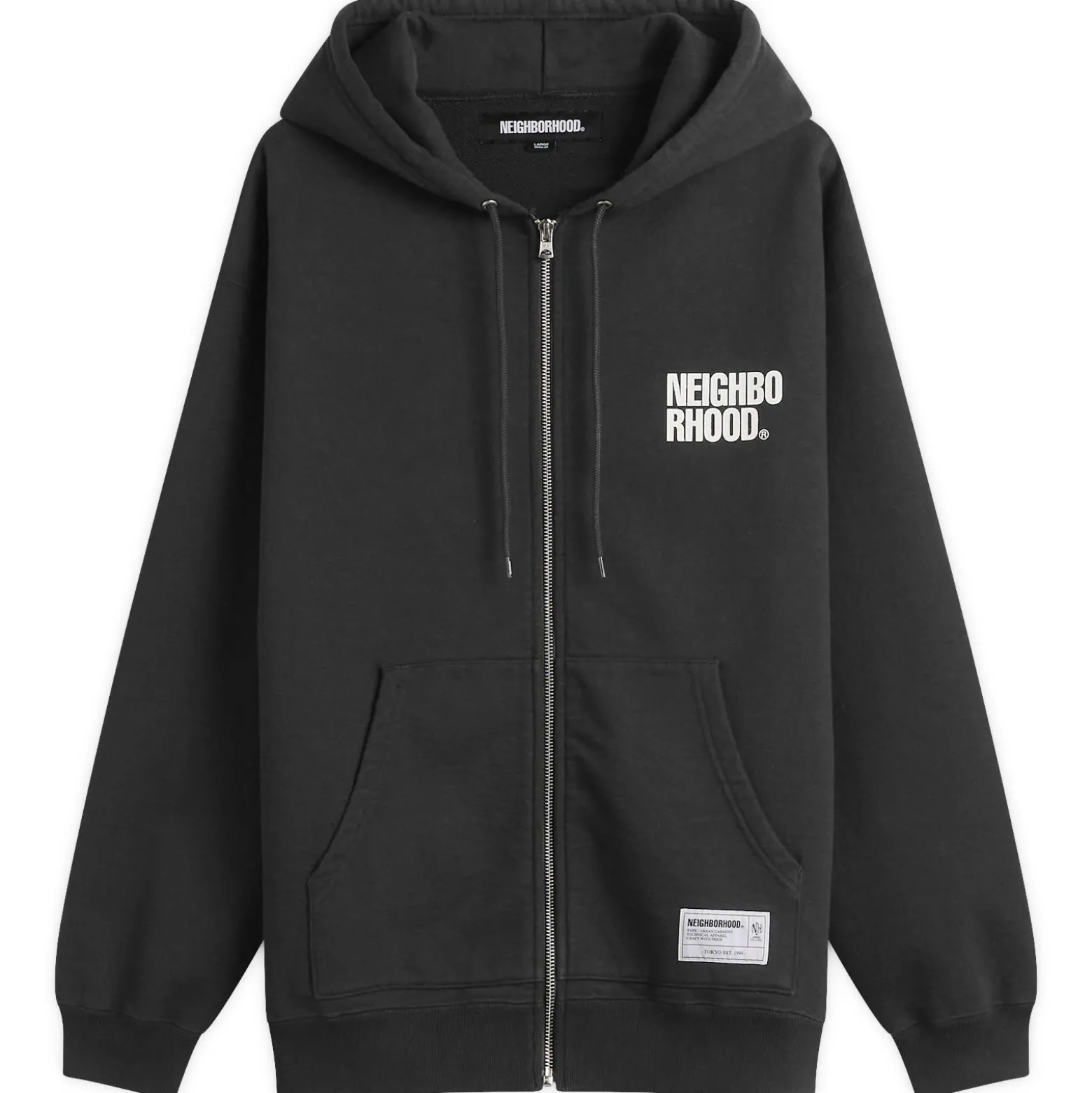 Neighborhood Classic Logo Zip Hoodie