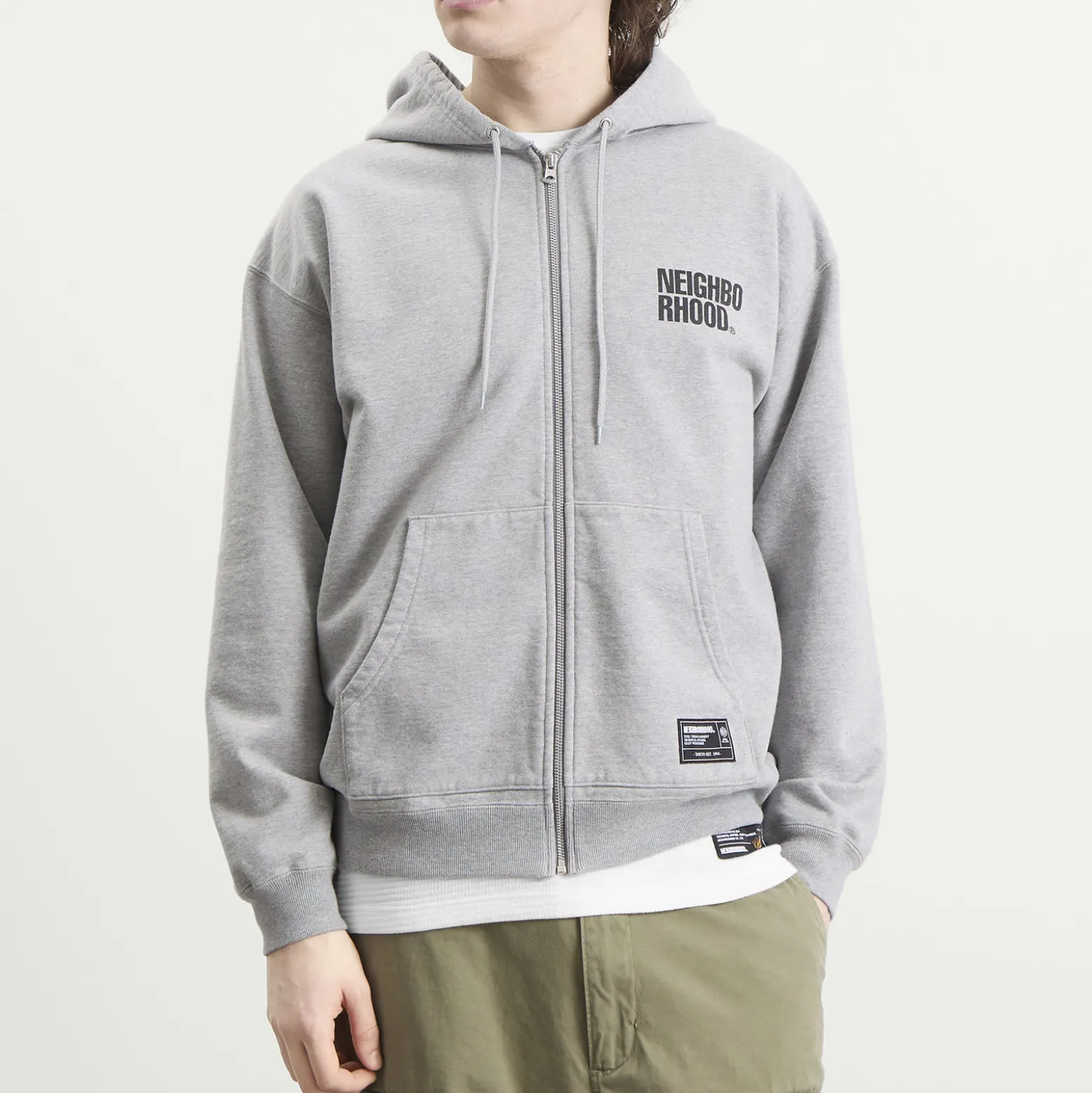 Neighborhood Classic Logo Zip Hoodie