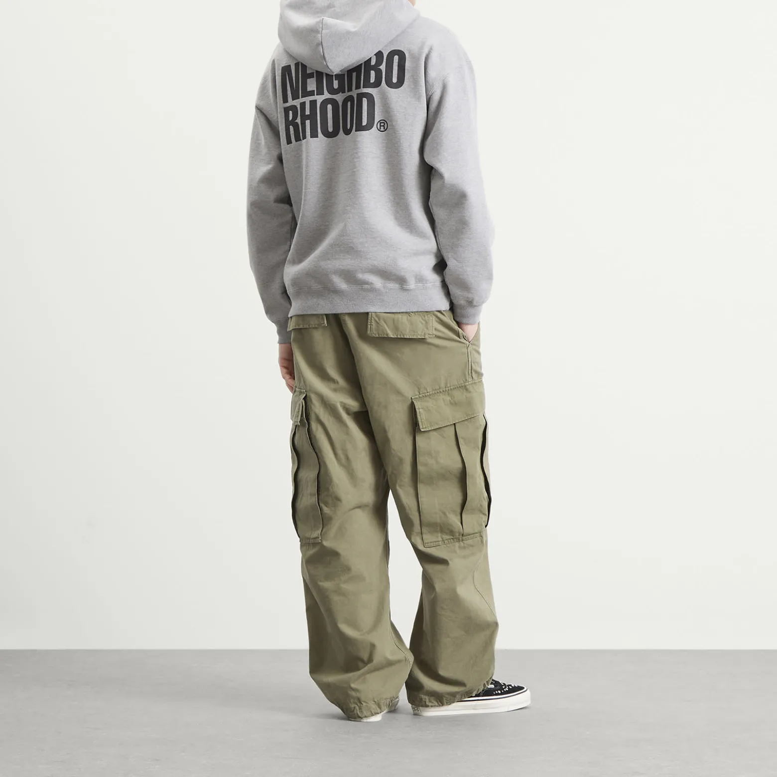 Neighborhood Classic Logo Zip Hoodie