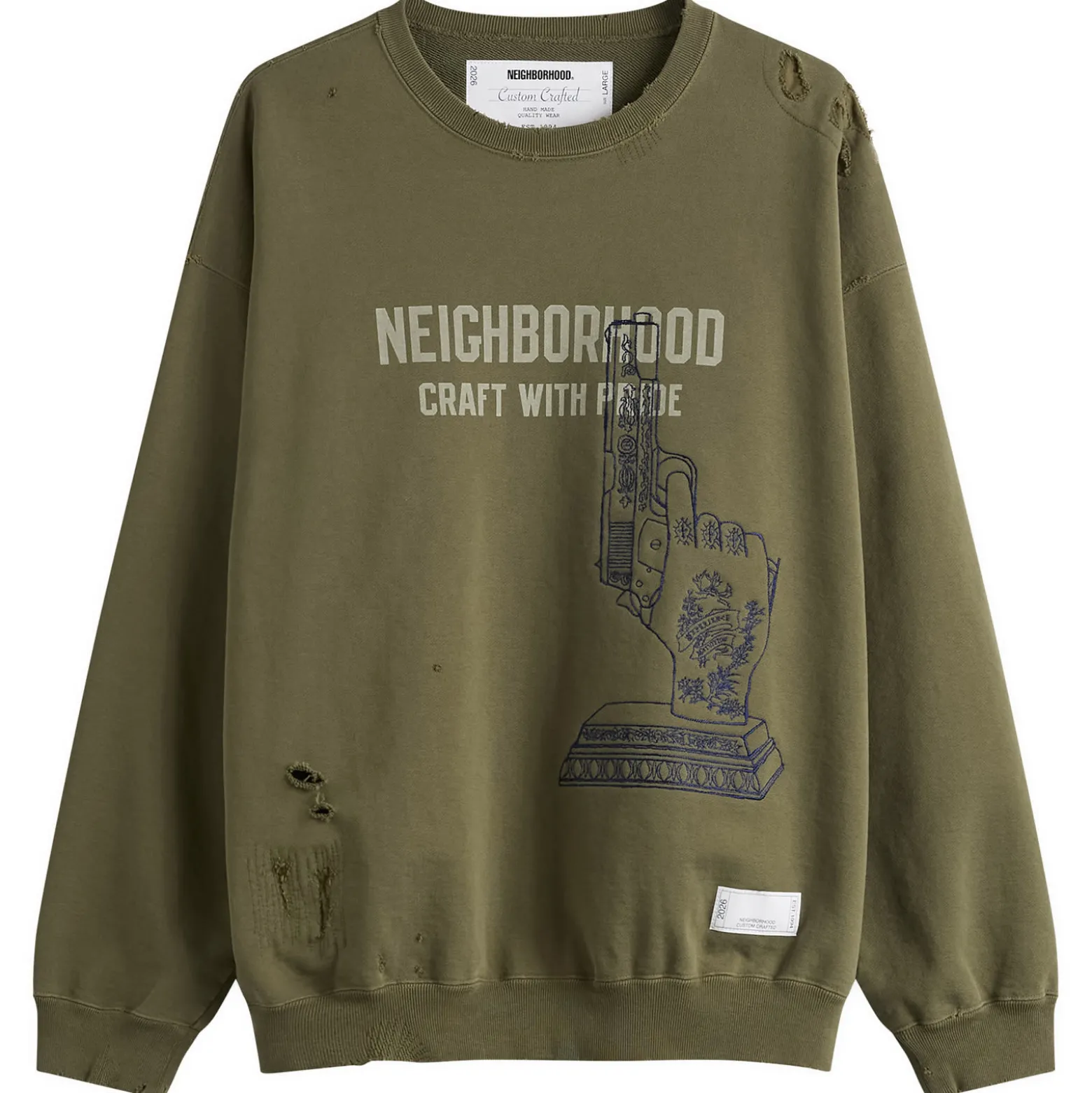 Neighborhood Embroidered Savage Sweatshirt