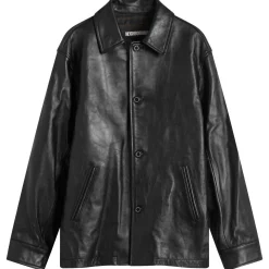 Neighborhood Leather Car Coat