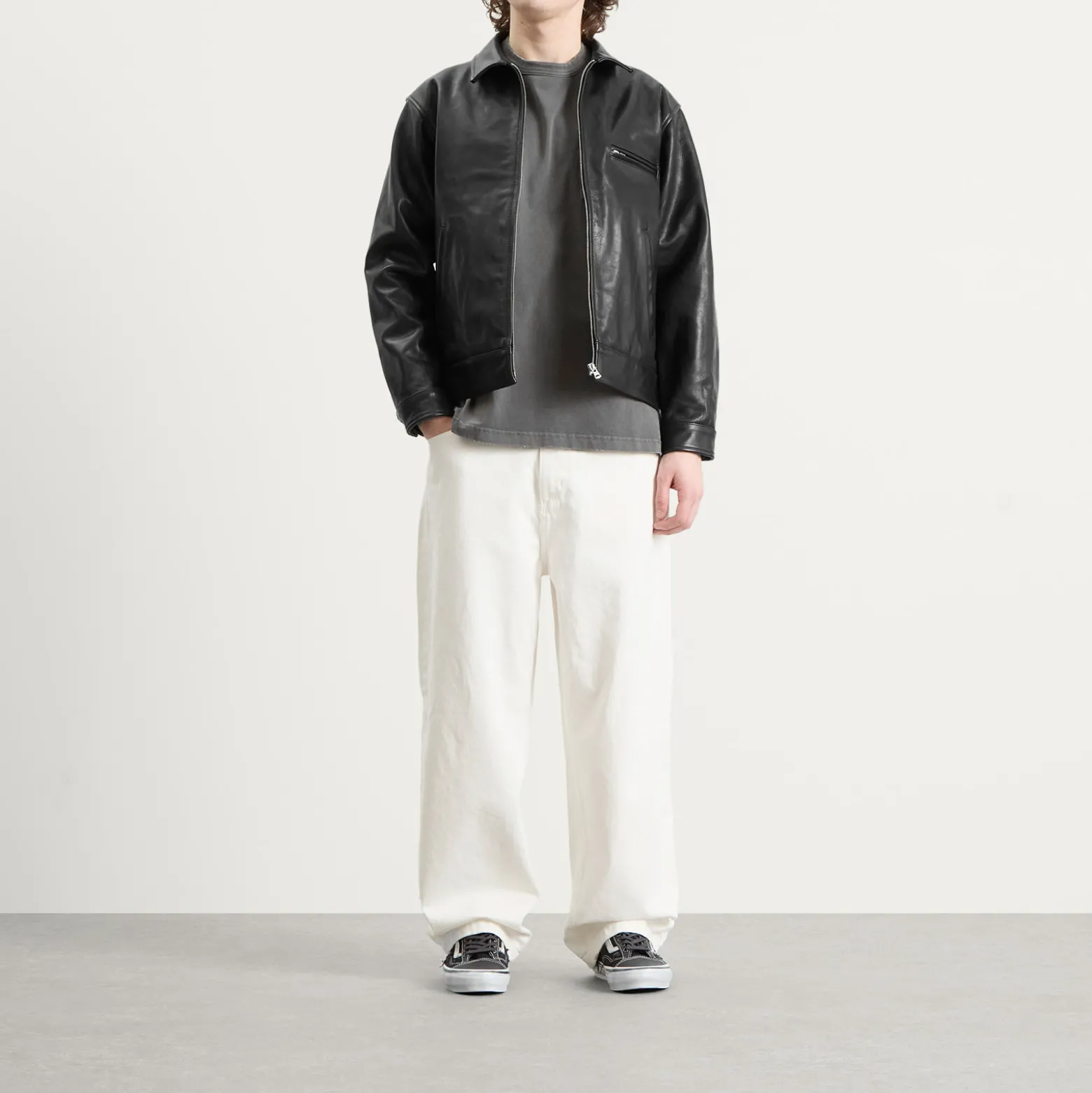 Neighborhood Leather Sports Jacket