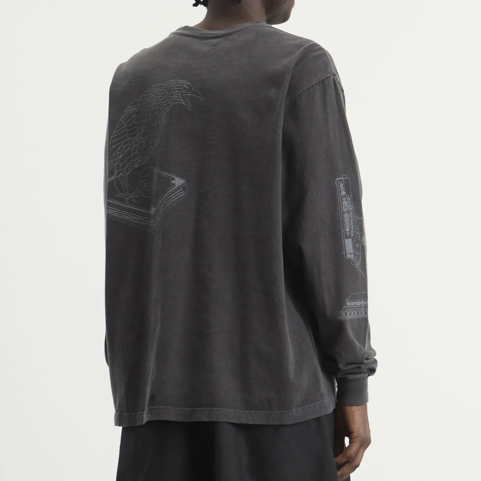 Neighborhood LS-8 Pigment Dyed Long Sleeve T-Shirt