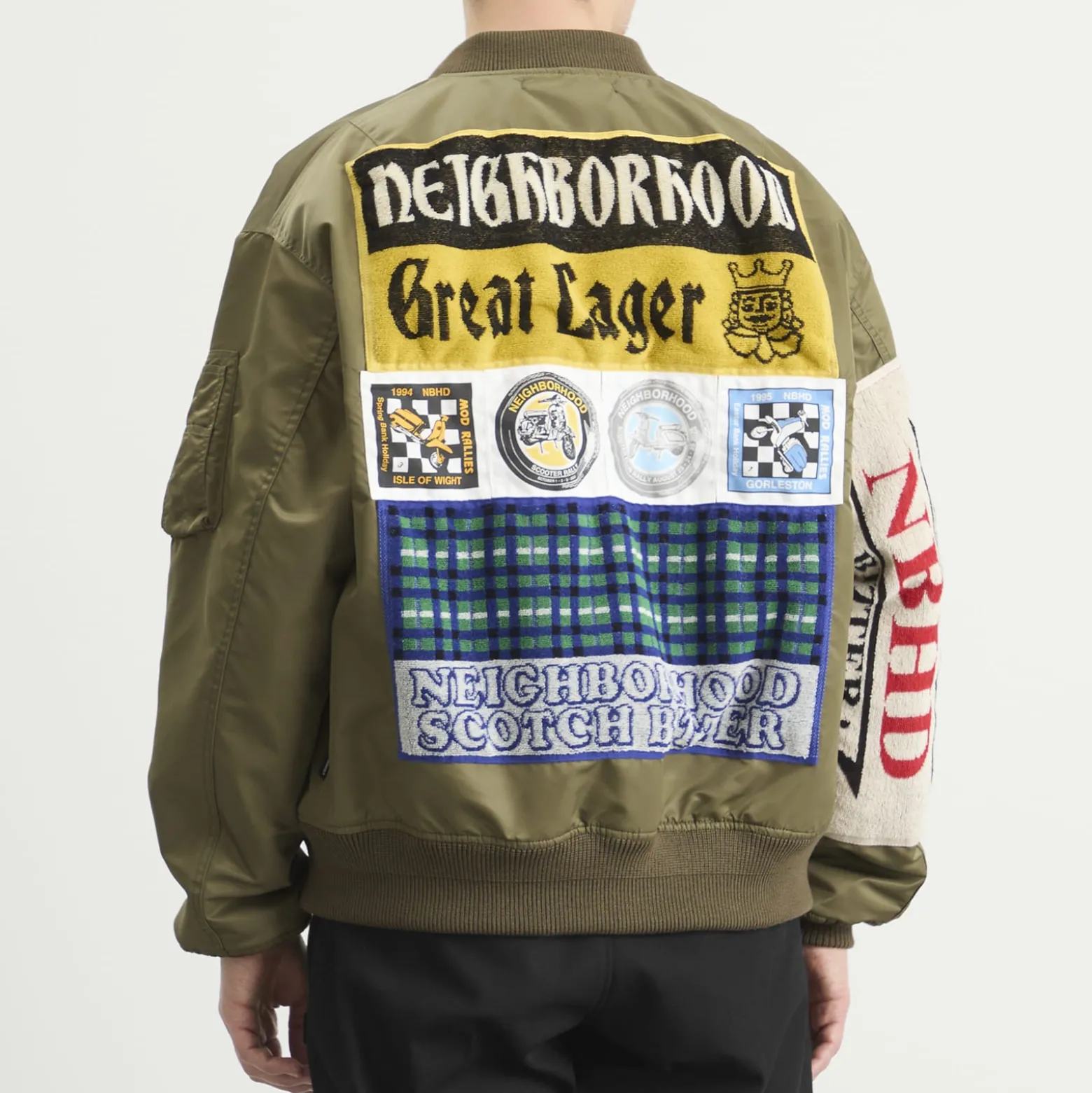 Neighborhood Mod Patch MA-1 Flight Jacket