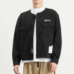 Neighborhood No Collar Shirt
