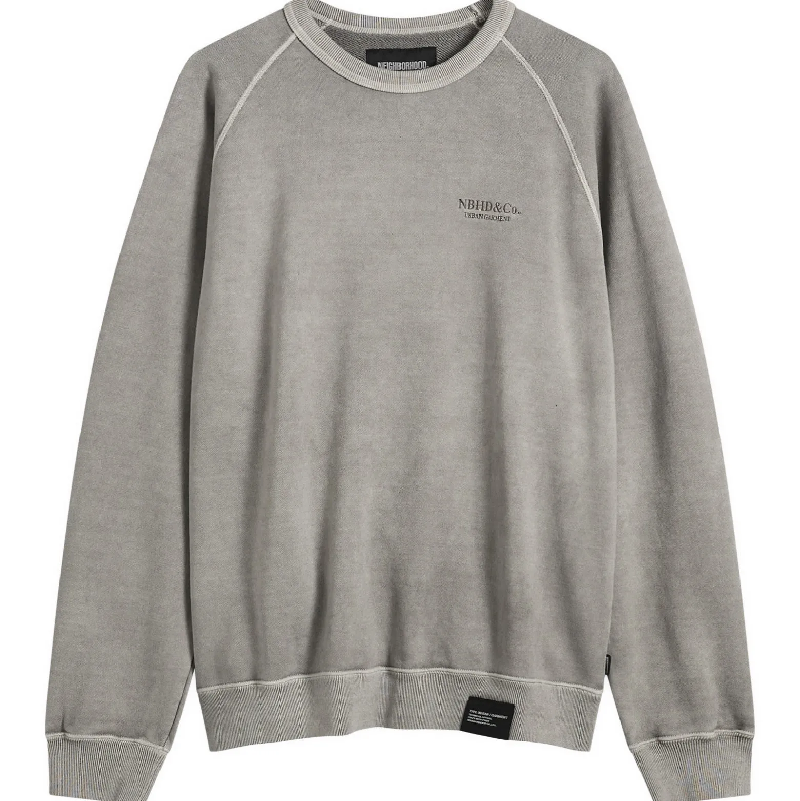 Neighborhood Pigment Dyed Logo Sweatshirt