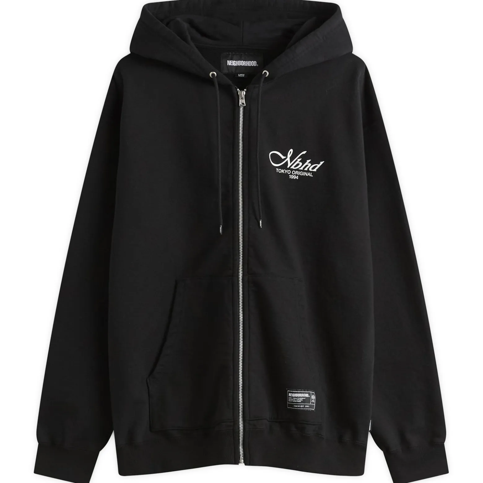Neighborhood Staple Logo Zip Hoodie