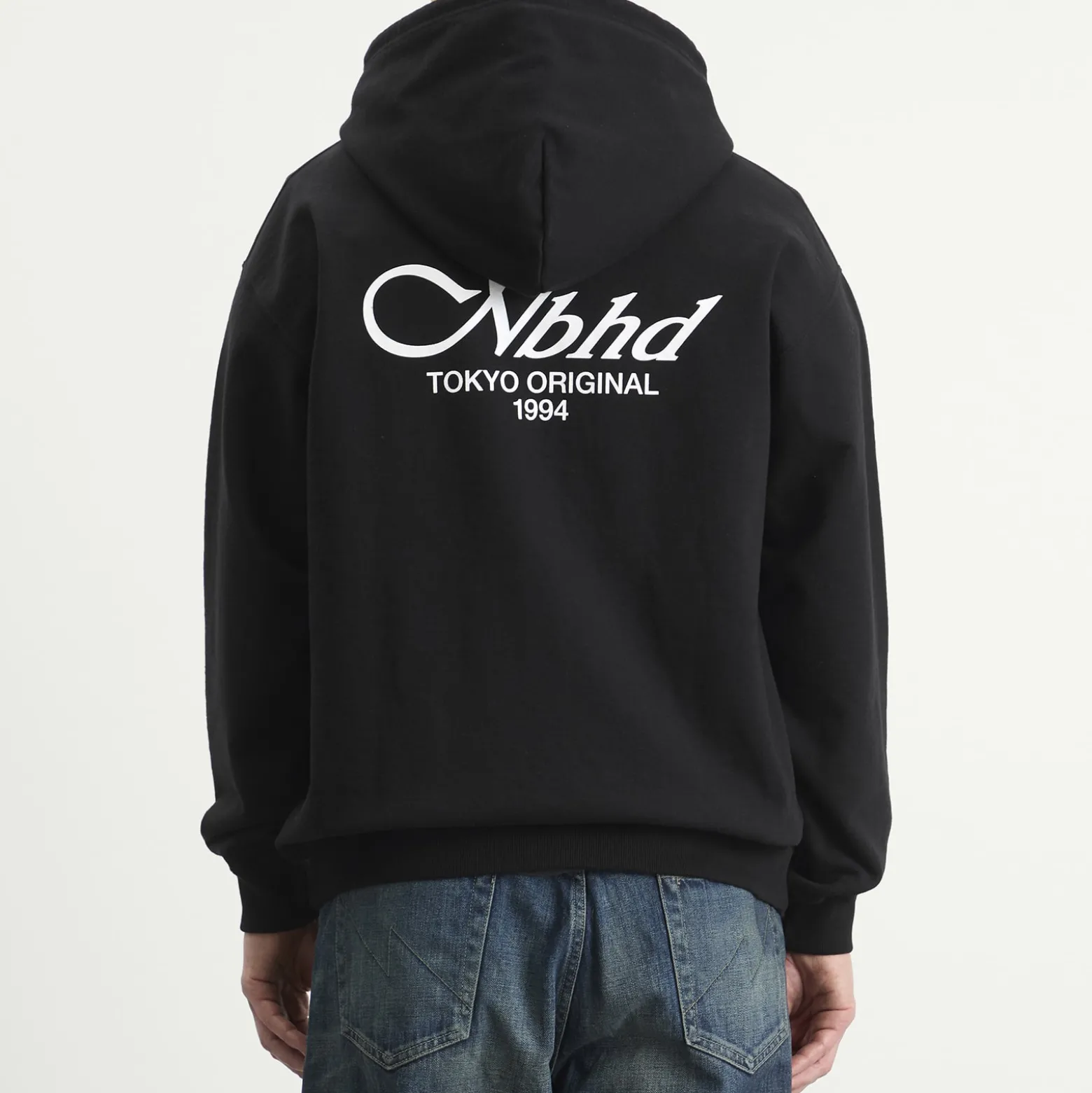 Neighborhood Staple Logo Zip Hoodie