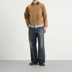 Neighborhood Washed Denim DP Wide Jeans