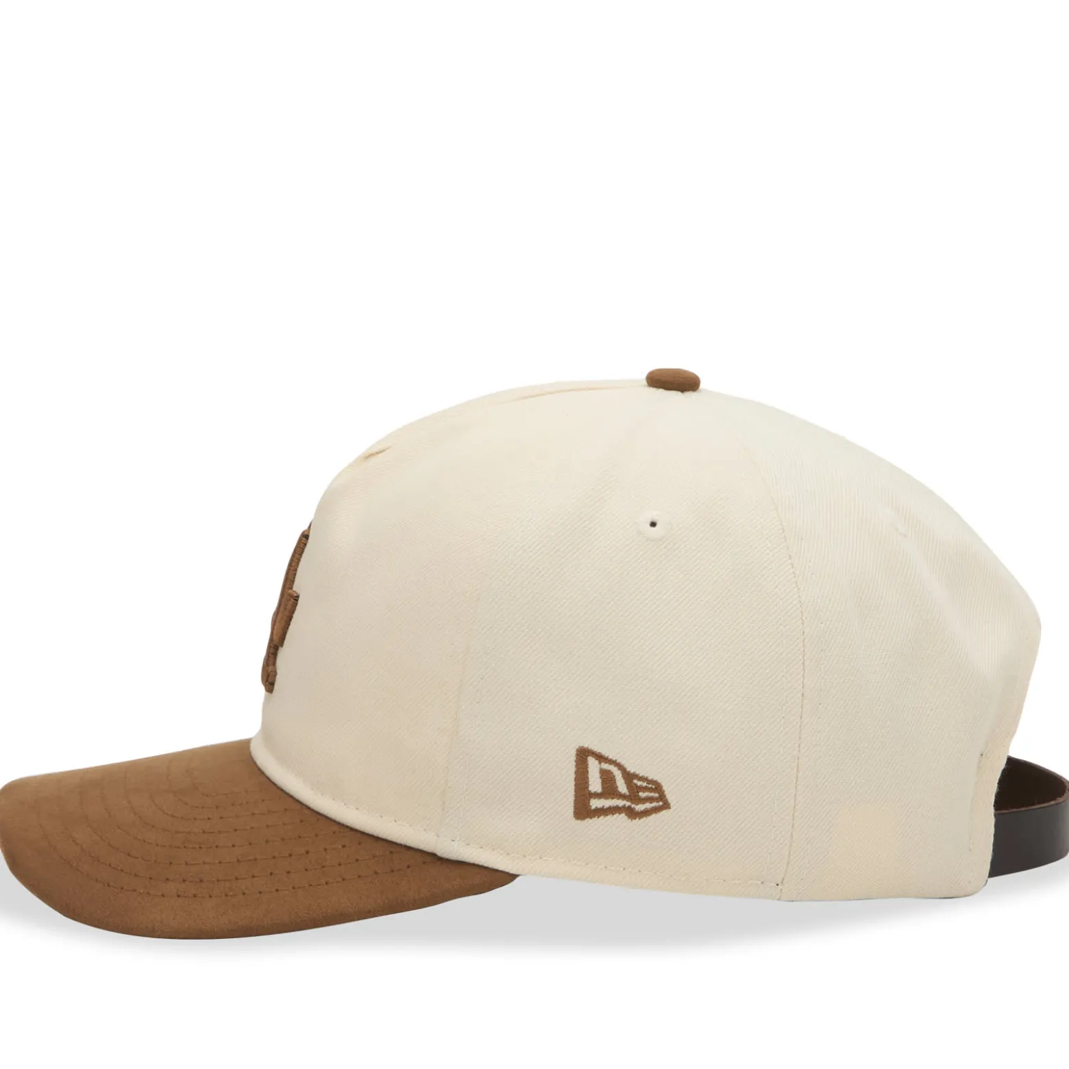 New Era LA Dodgers Suede Visor 9Fifty Cap