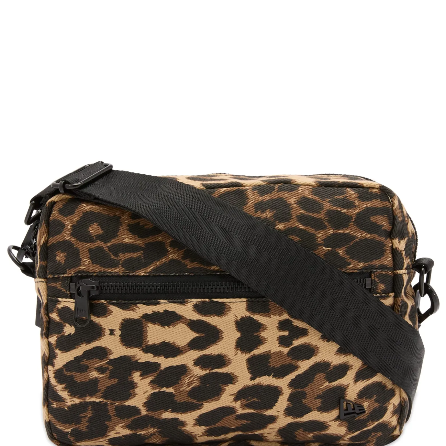 New Era Leopard Canvas Cross-Body Bag