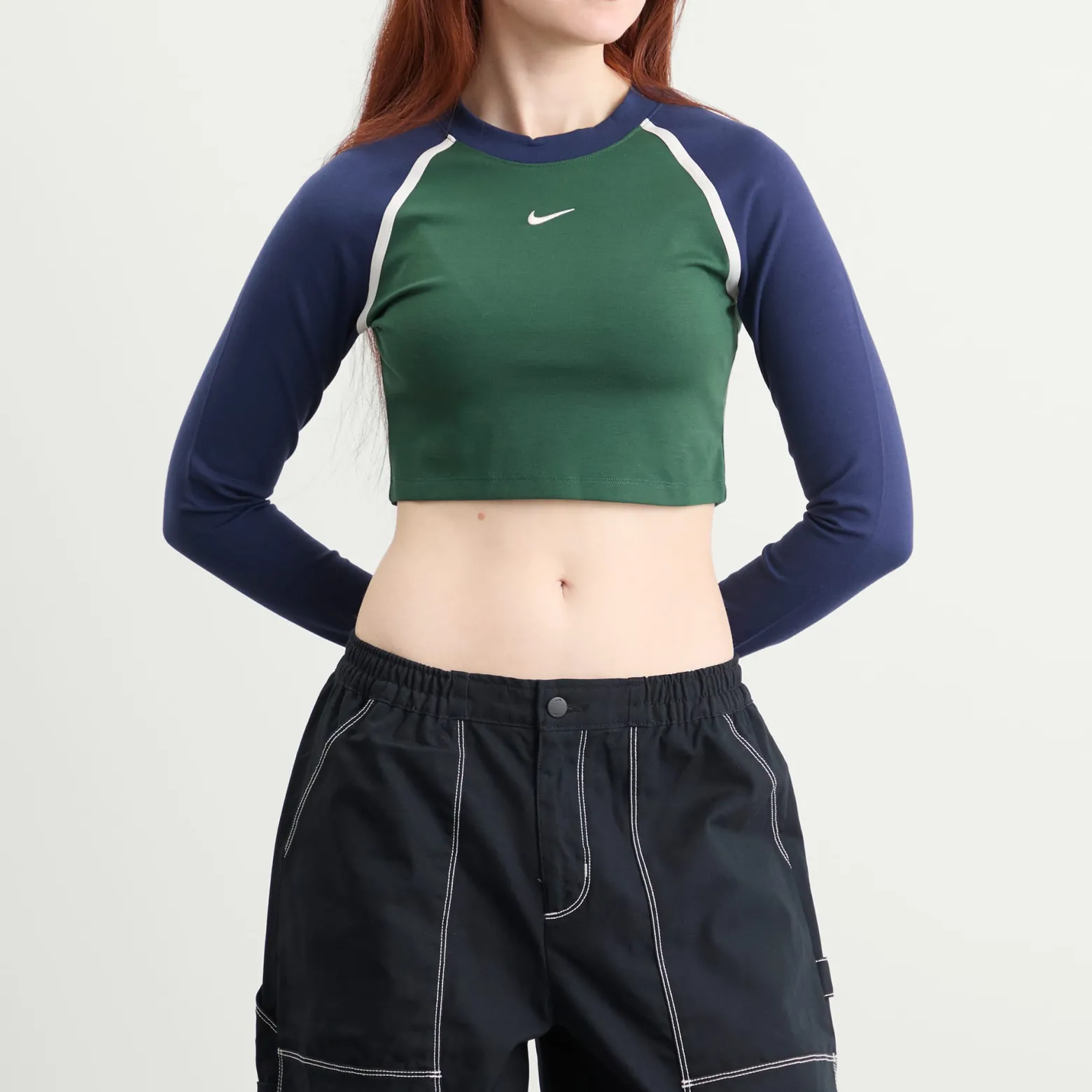 Nike NSW Cropped Long Sleeve Top