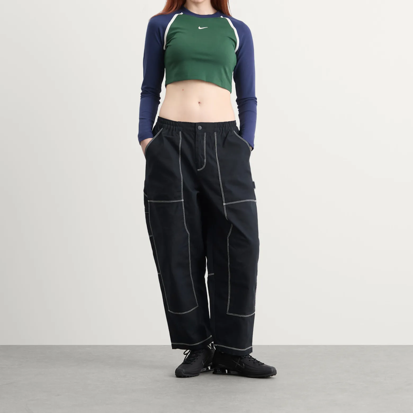 Nike NSW Cropped Long Sleeve Top