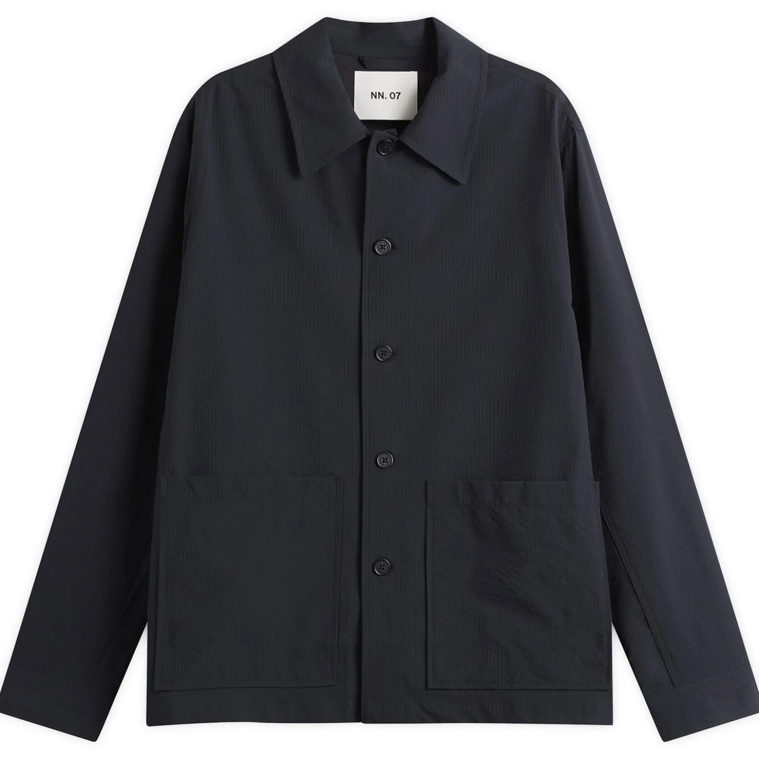 NN07 Blaze Seersucker Shirt Jacket
