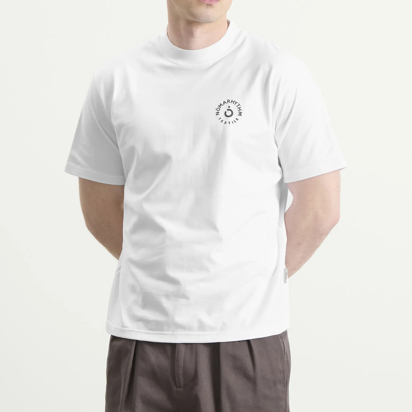 NOMARHYTHM TEXTILE Logo T-Shirt