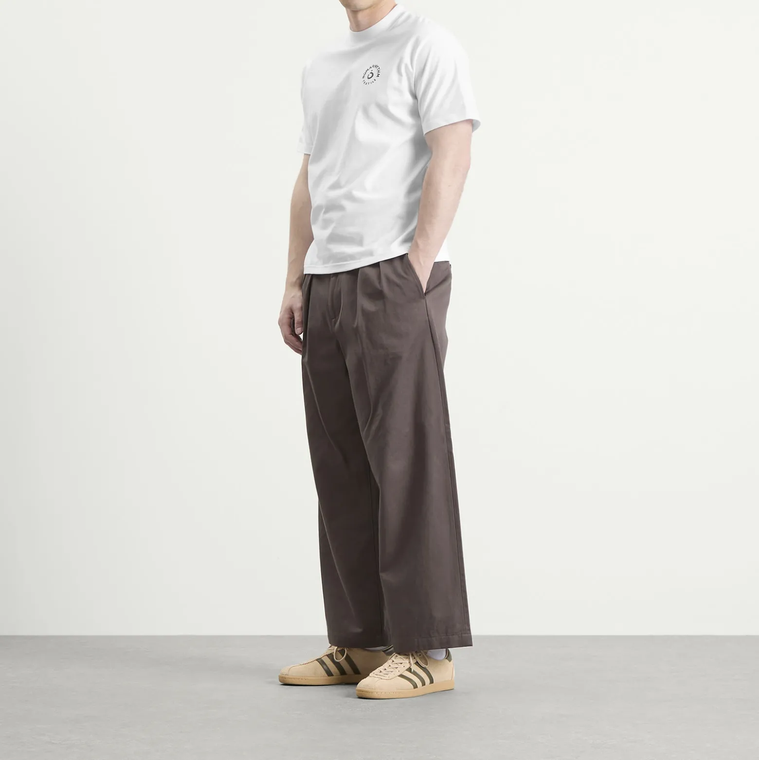 NOMARHYTHM TEXTILE Logo T-Shirt