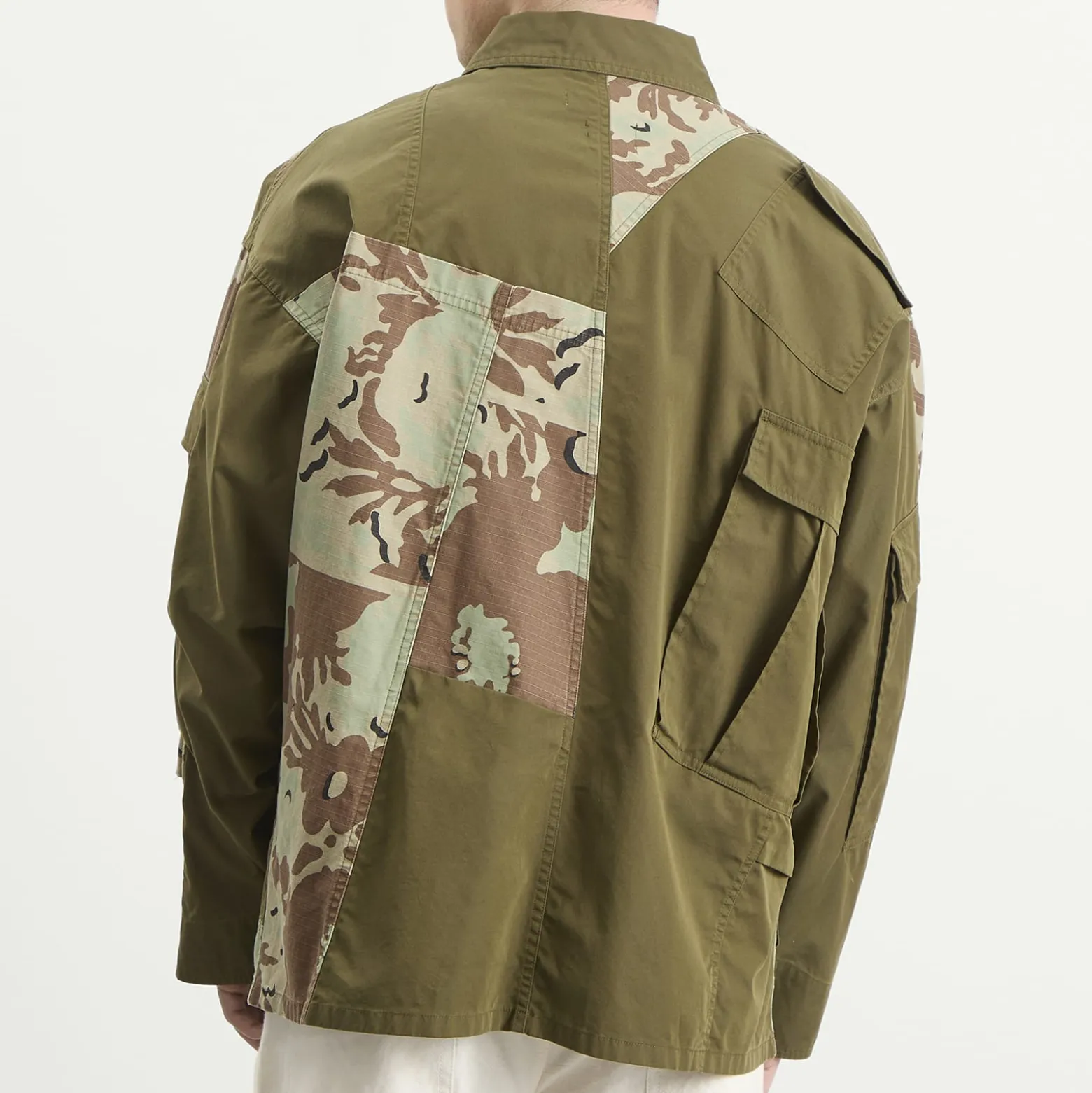 NOMARHYTHM TEXTILE x Needles Rebuild Coverall Jacket
