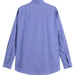 No Problemo Logo Stripe Poplin Shirt