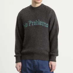 No Problemo Waffle Knit Jumper