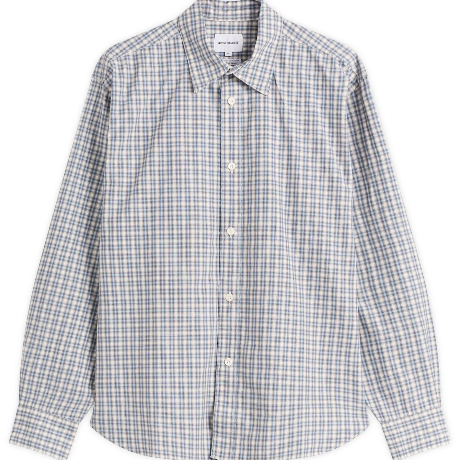 Norse Projects Falster Fine Check Oversized Shirt