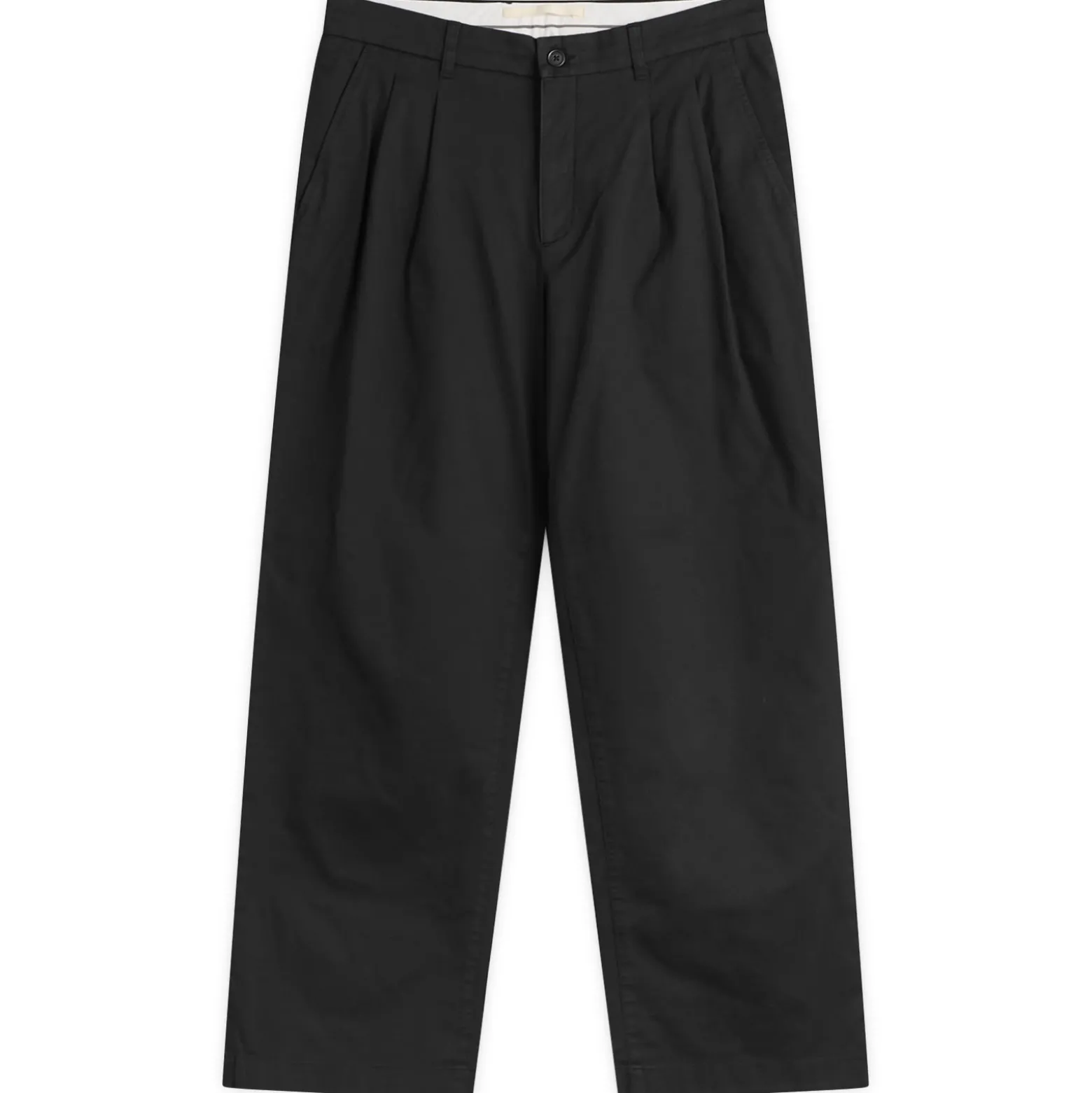 Norse Projects Hestur Relaxed Twill Pleated Trousers